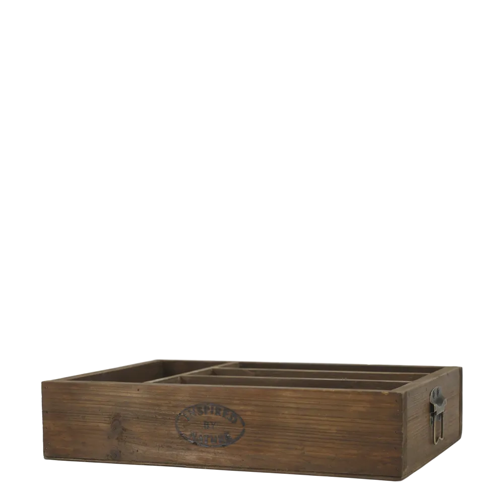 Trekasse m/4 Rom - 27x40cm