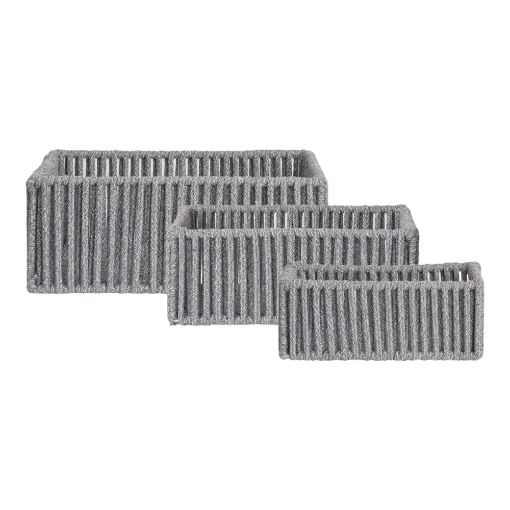3-pk Arese kurver grå