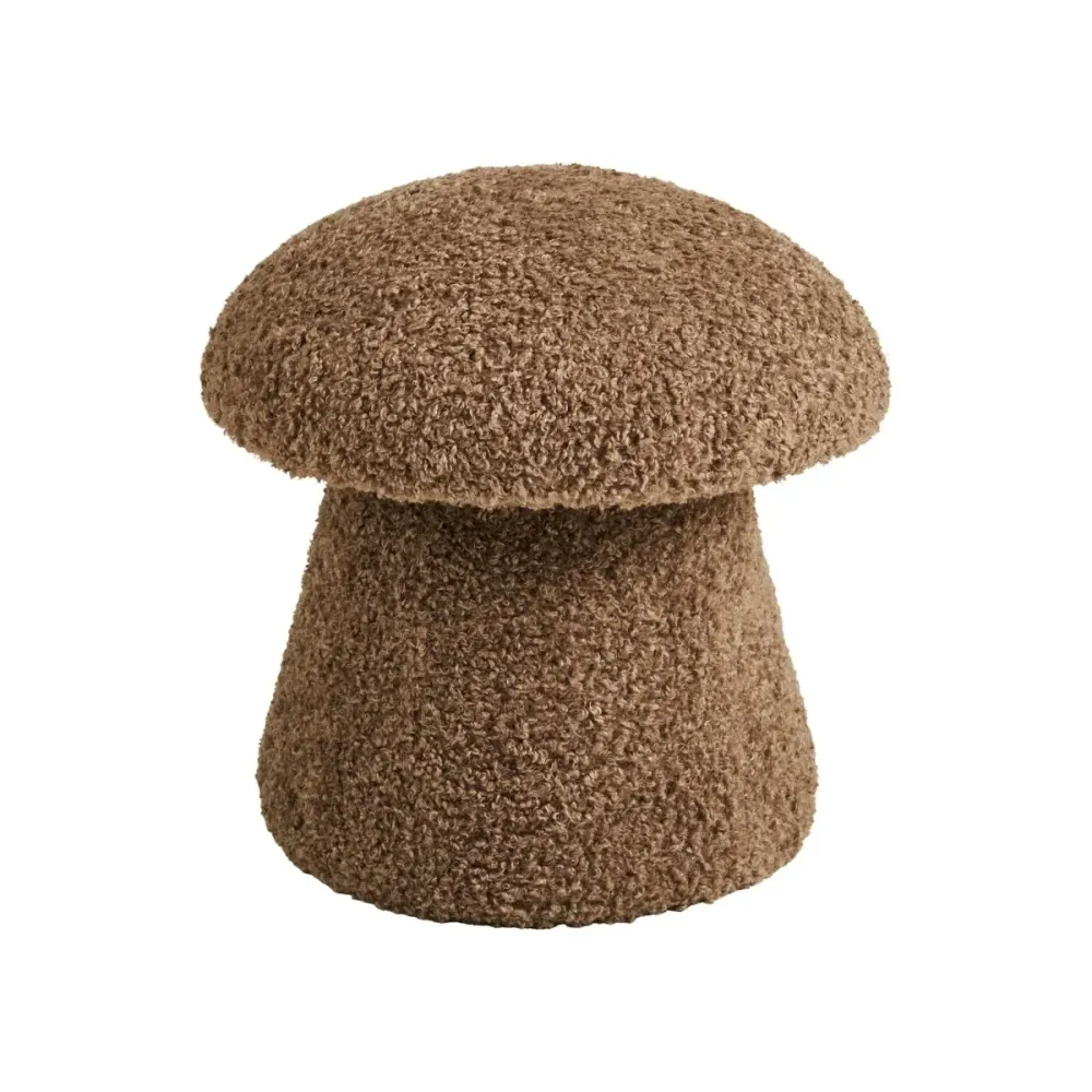 Enna puff brun ø45 cm