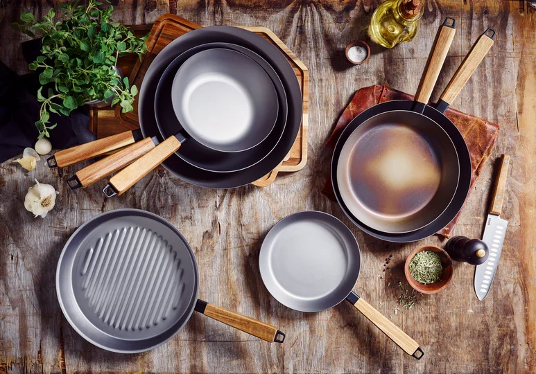BEKA Nomad Wok 24cm, Karbonstål