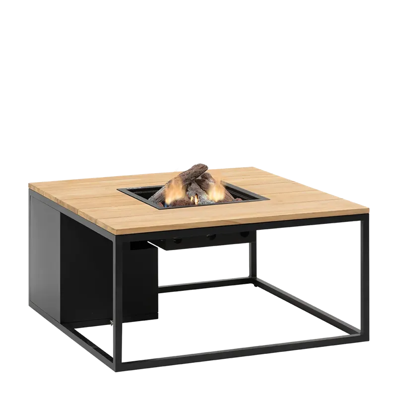 Trend Collection peisbord Cosiloft 100 sort og teak 5957860