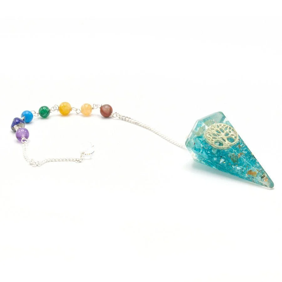 Orgonitt chakra pendel pendling, livets tre