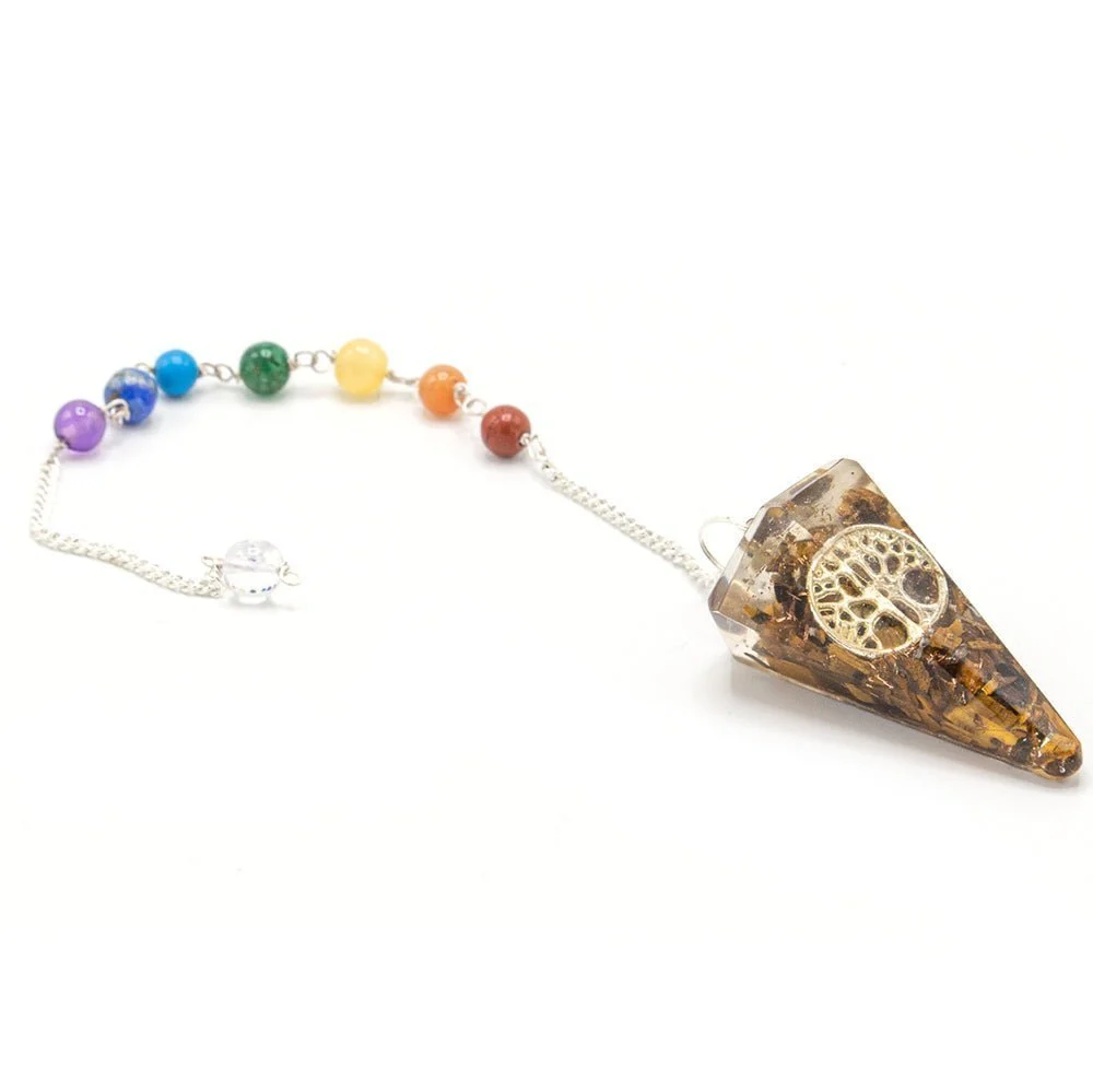 Orgonitt chakra pendel pendling, livets tre
