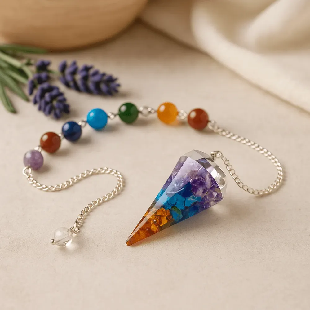 Orgonitt pendel chakra pendling