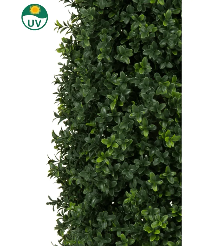 Kunstig Buksbom Pyramide Romerstil UV 120cm