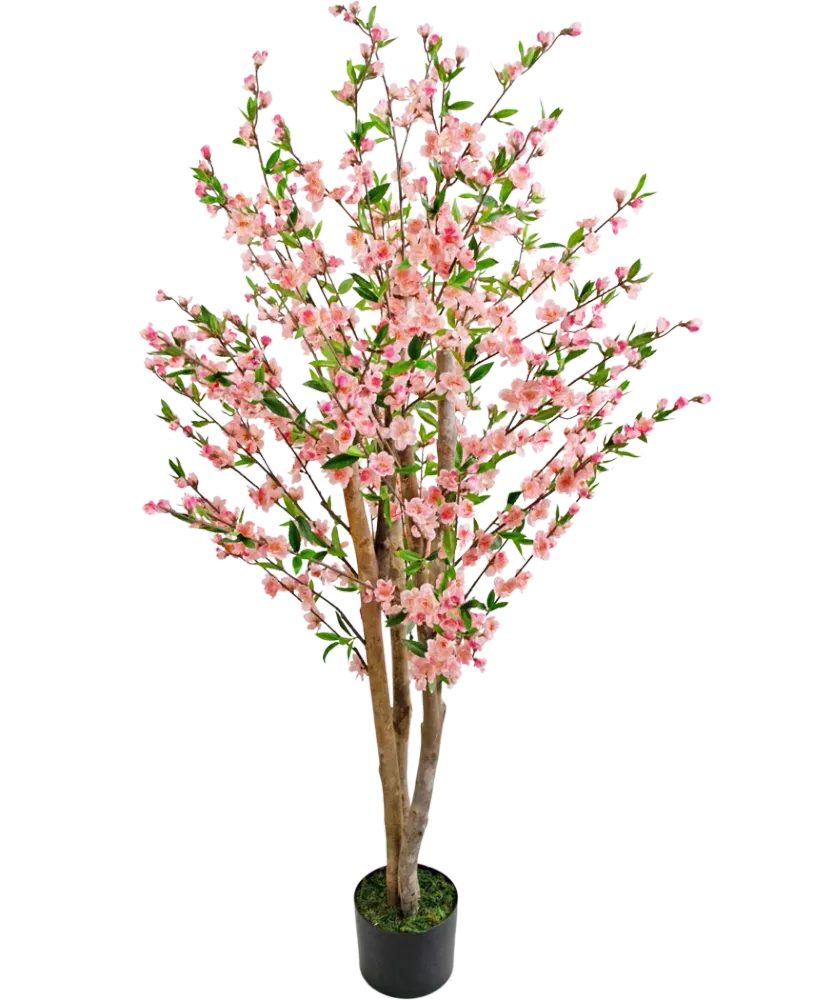 Kunstig Kirsebærtre Rosa 150cm