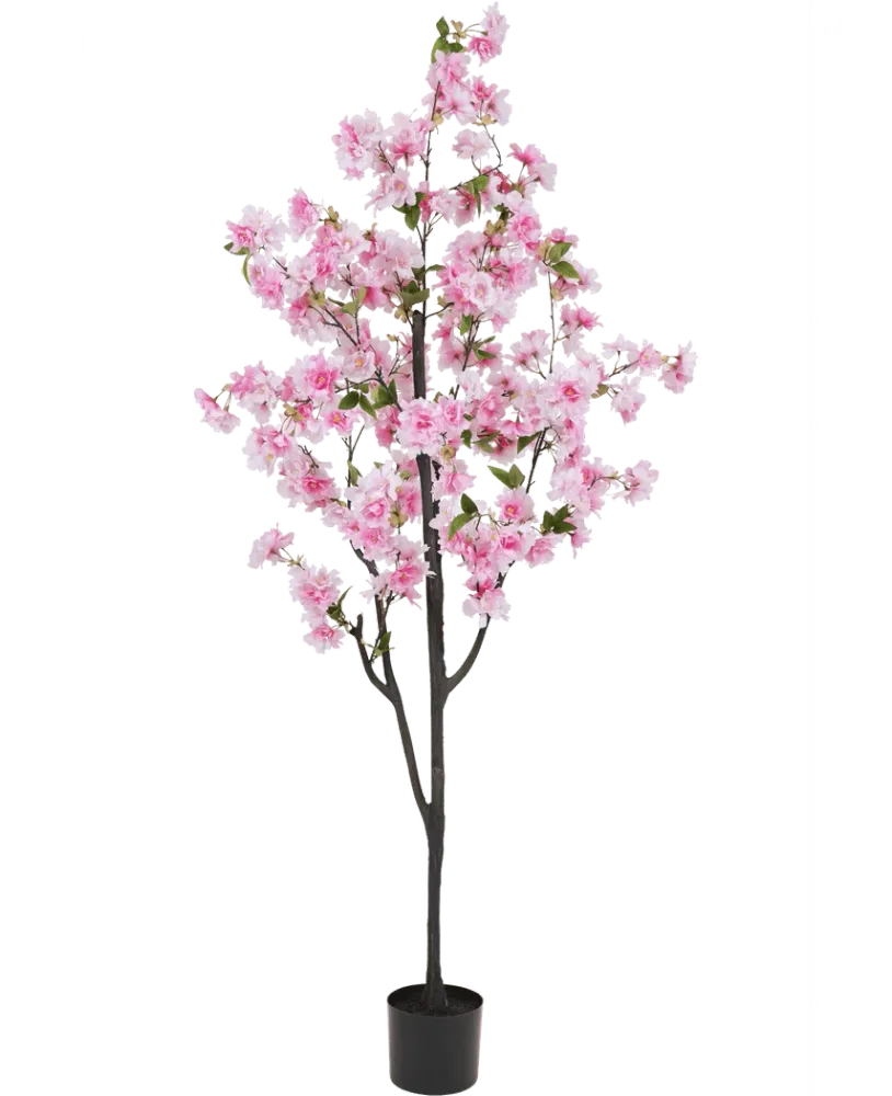 Kunstig kirsebærtre Rosa 180cm