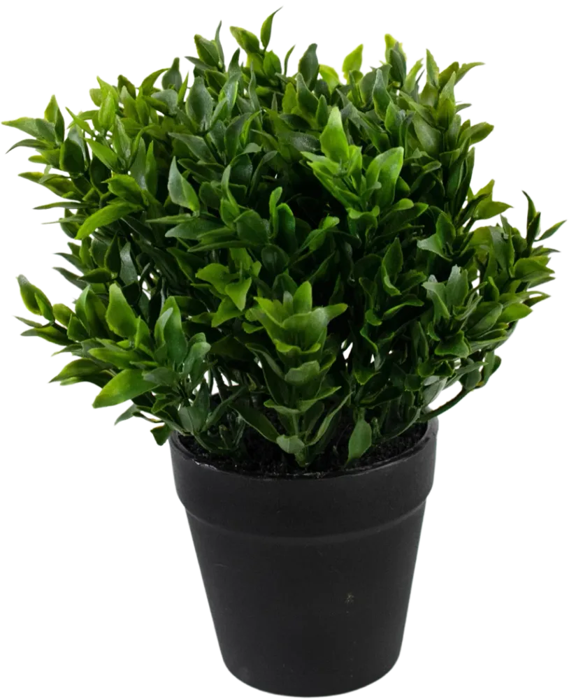 Kunstig Mini Busk Grønn 20cm