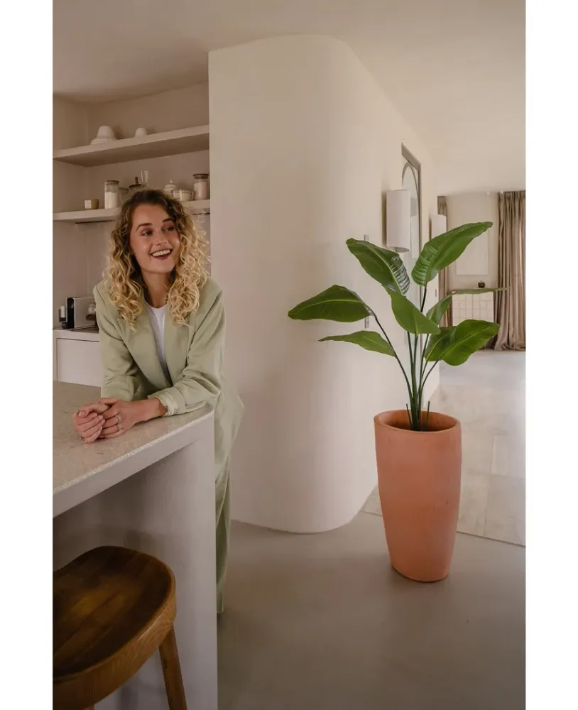 Kunstig Strelitzia Real Touch 120cm