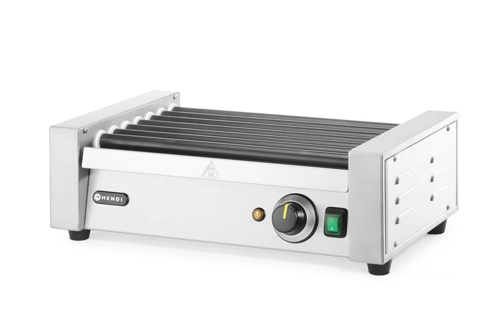 Pølserullegrill - en sone - 9 Rollers