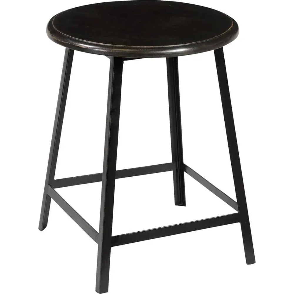 Holly skammel svart