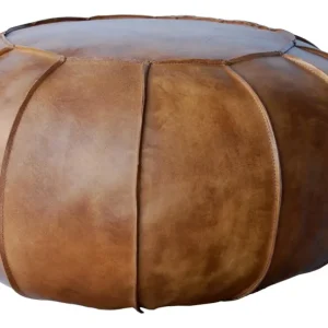 Rund skinnpuff