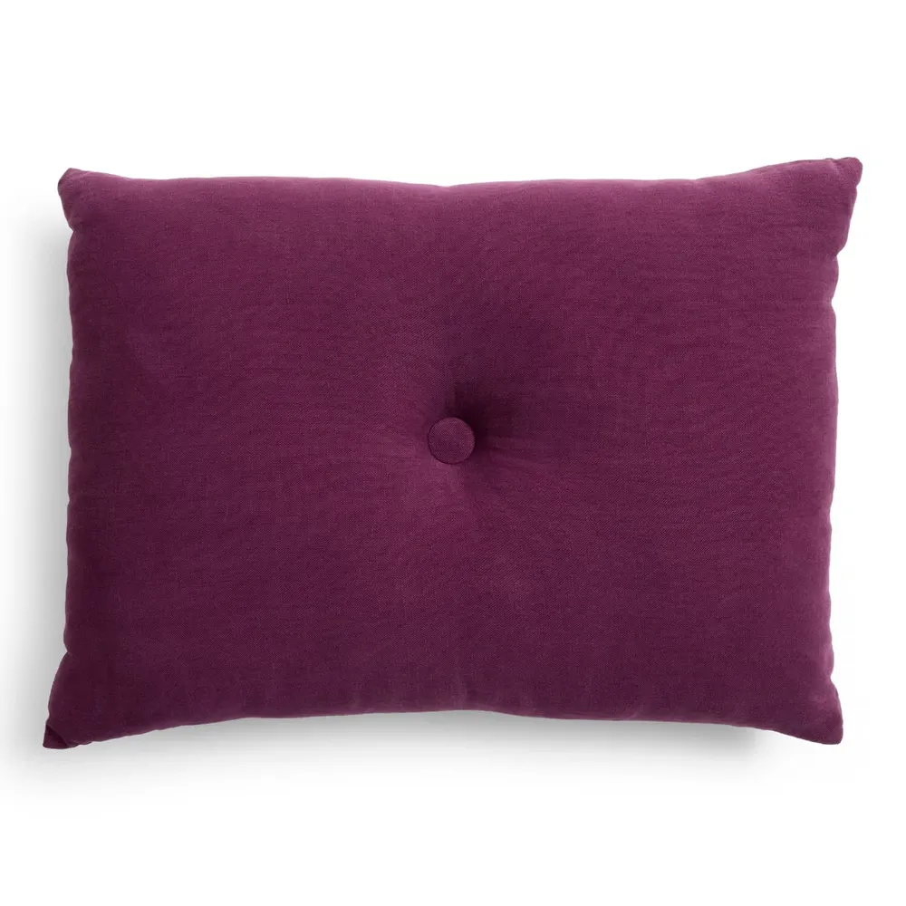 Dot Pute Linen Burgundy