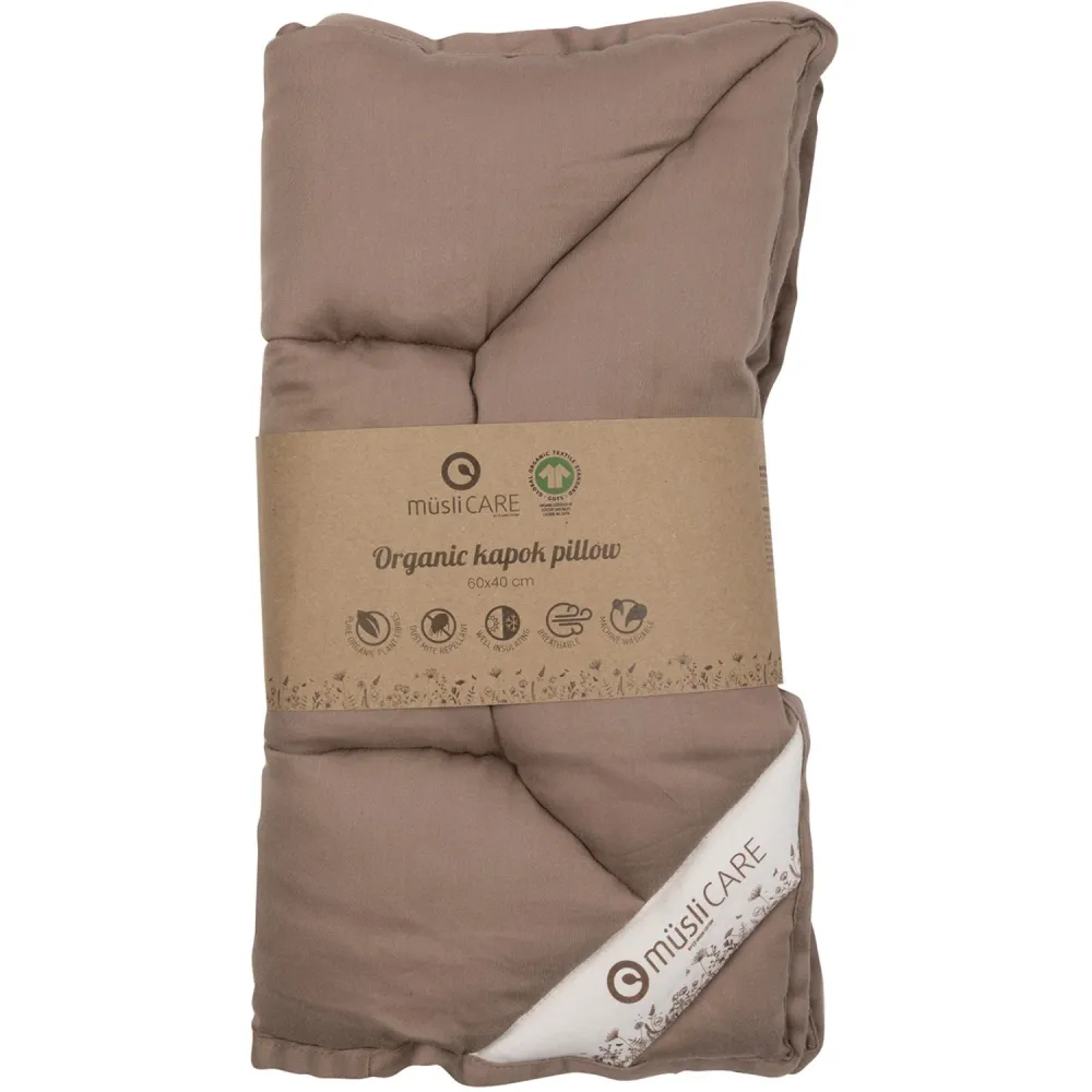 Müsli Walnut Satin Pute Kapok