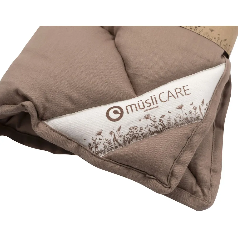 Müsli Walnut Satin Pute Kapok