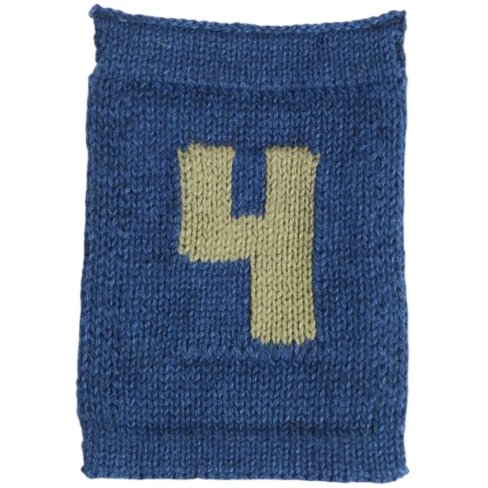 Smallstuff Blue Strikket Flag 4