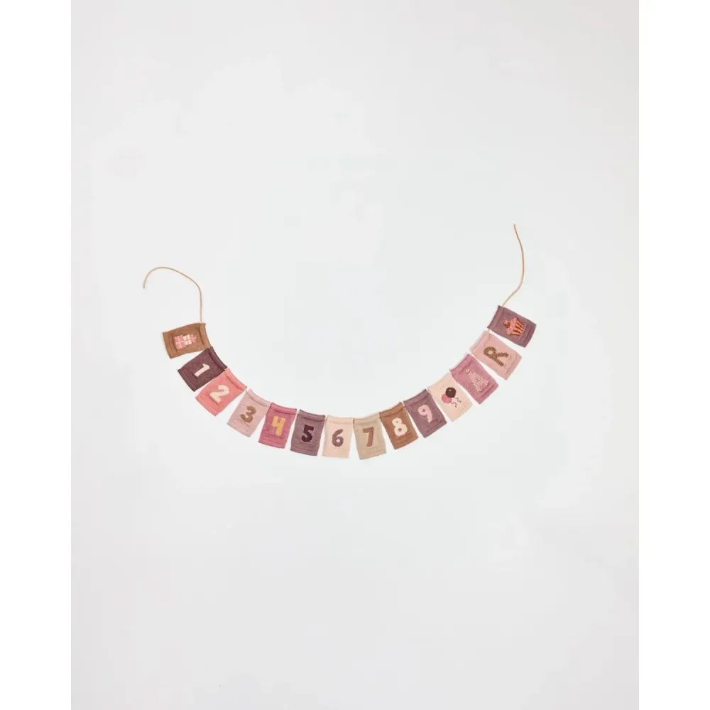 Smallstuff Rose Strikket Flag 4