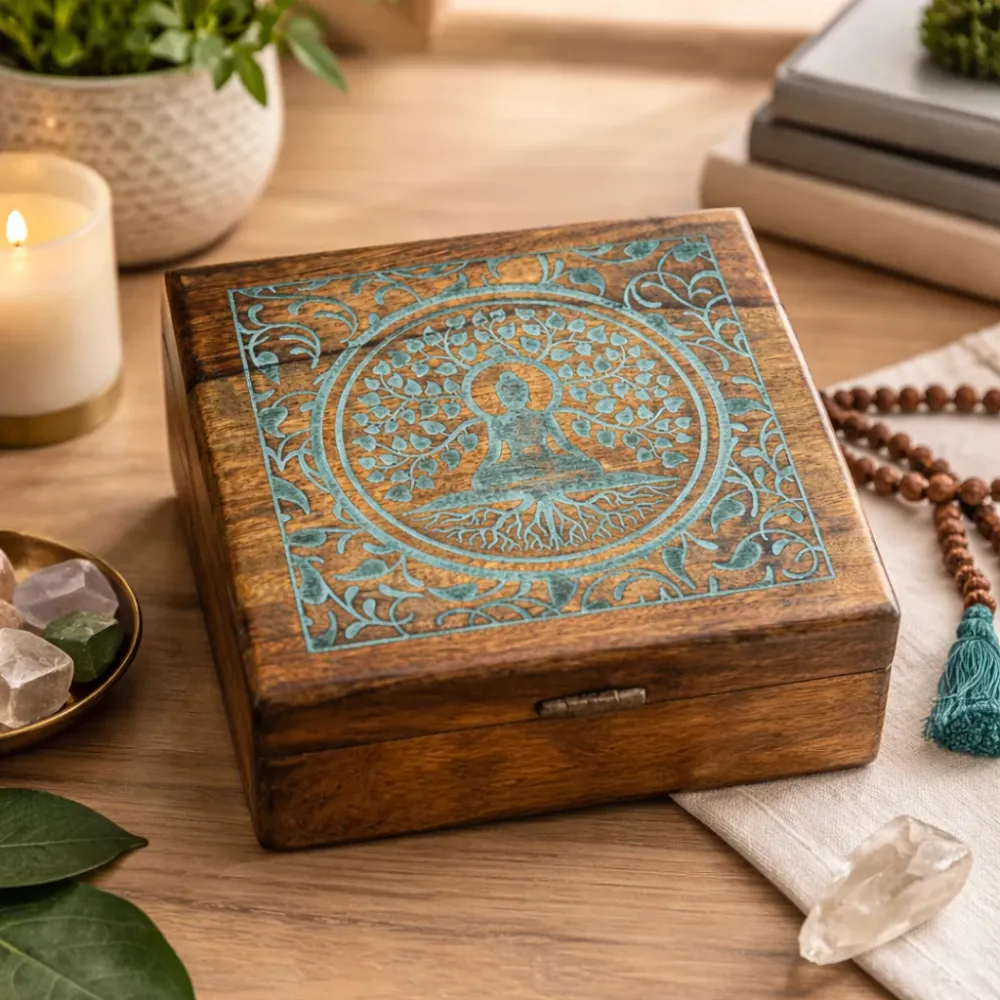 Ekstra stor mangoboks – Buddha Bodi-tre