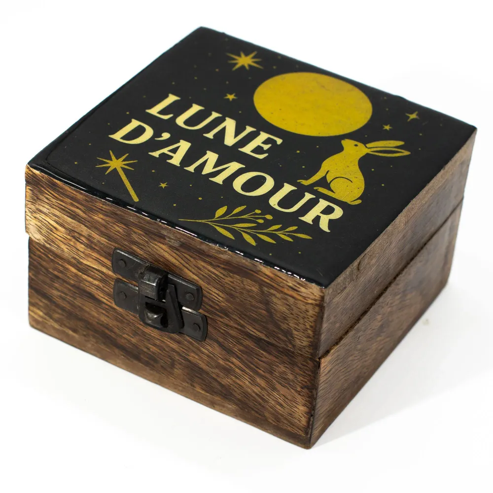 Liten emaljert boks – Lune D'Amore
