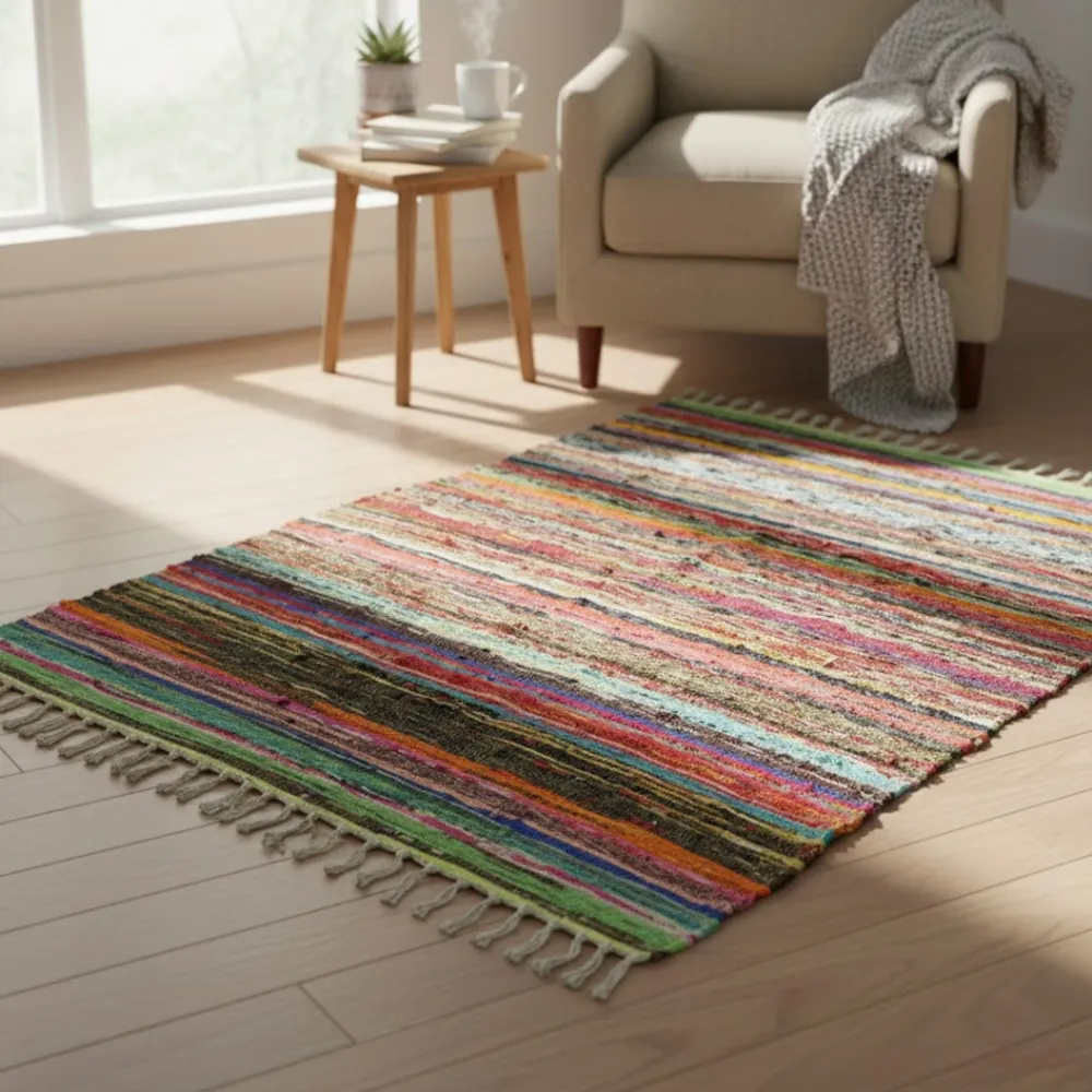 Fillerye Resirkulert Grønn 151 x 90 Cm