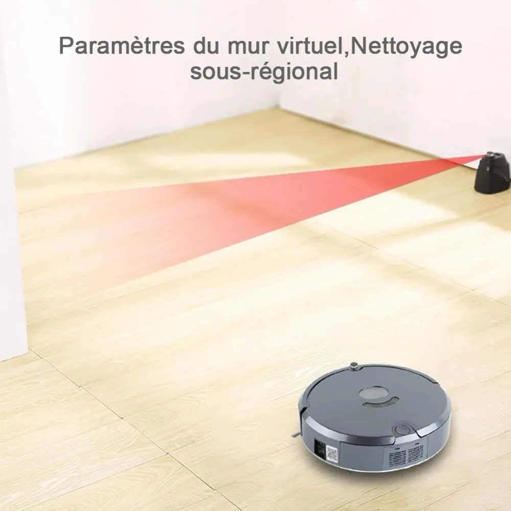 Super Intelligent Robotstøvsuger med App styring