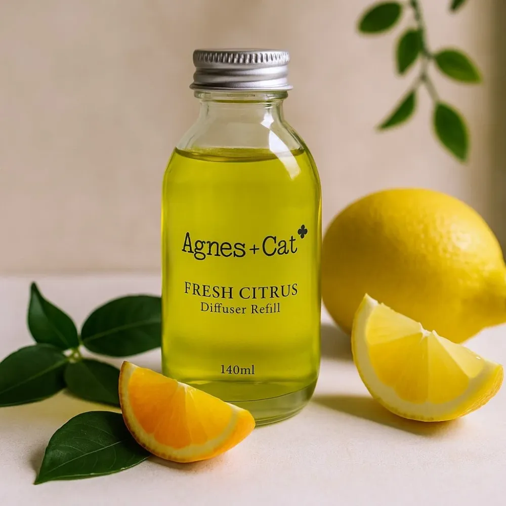 Påfyll til rørduft Citrus 140ml Hjemmeduft