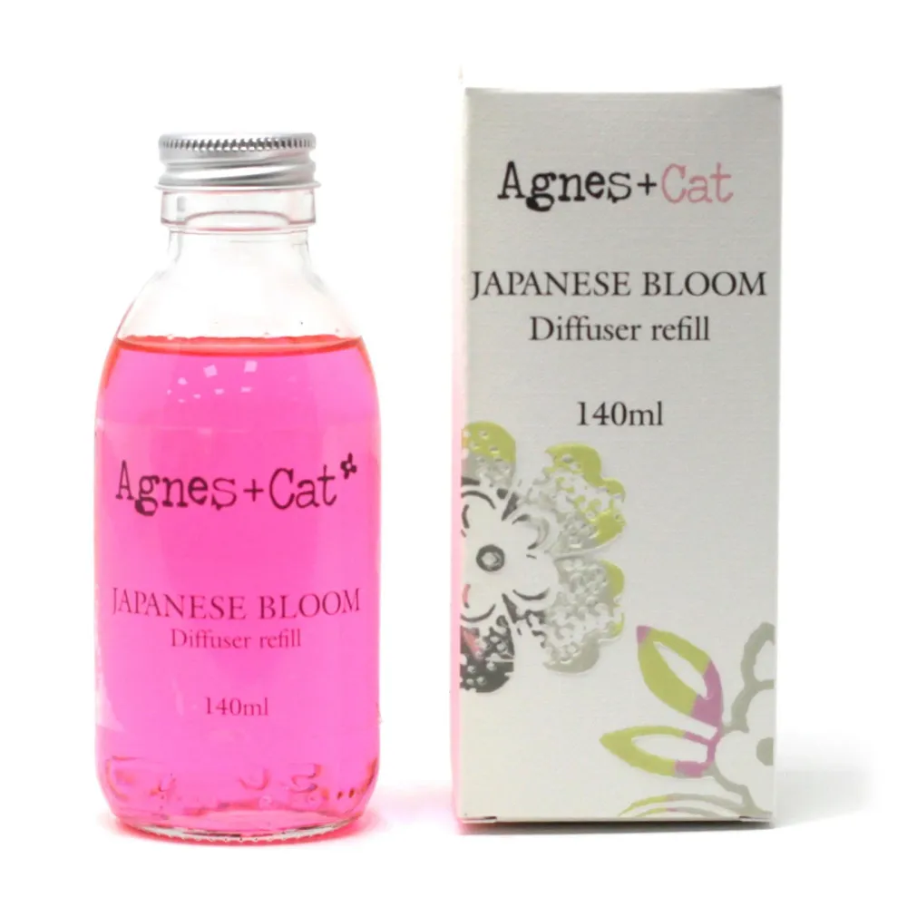 Påfyll til rørduft, japansk blomstring 140ml