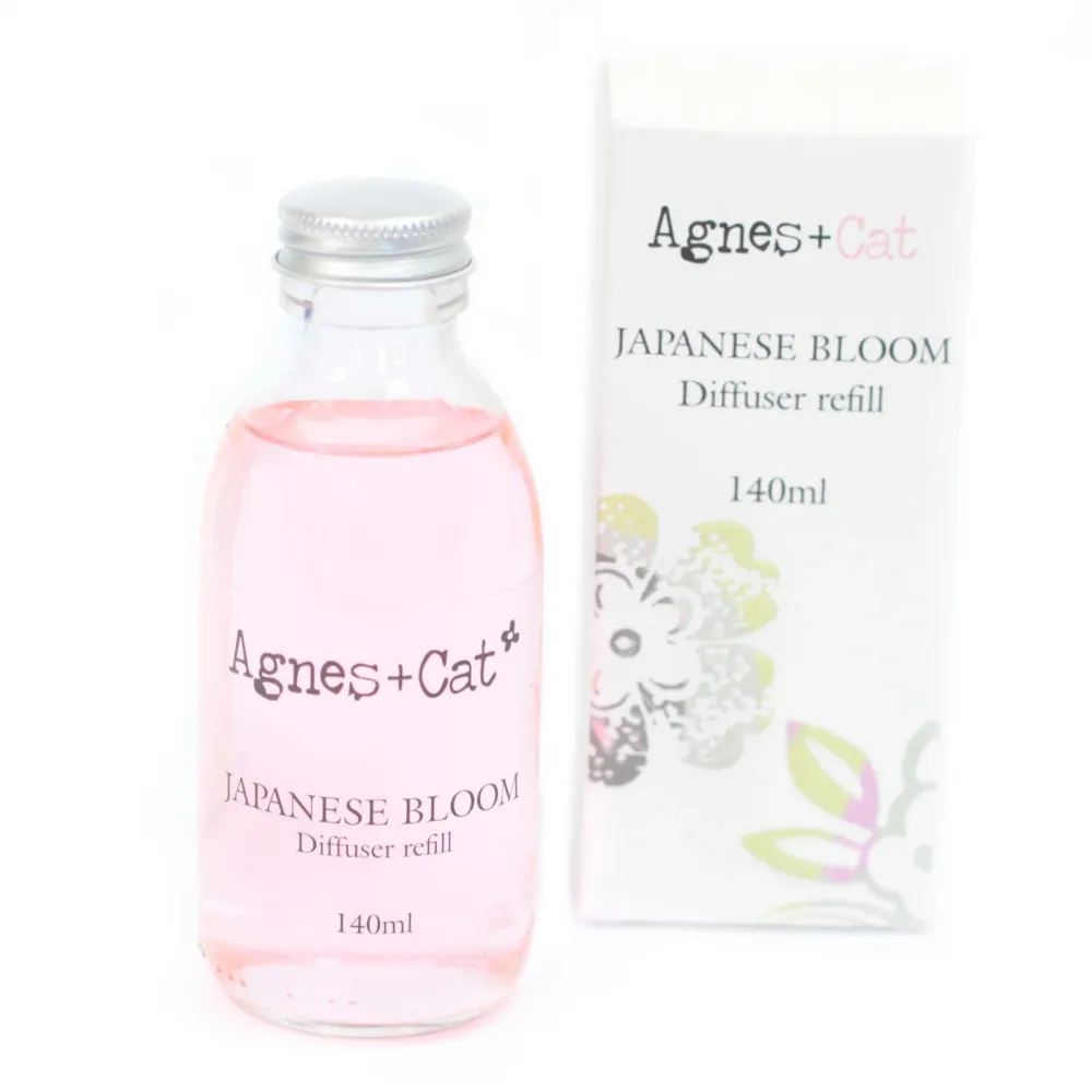 Påfyll til rørduft, japansk blomstring 140ml