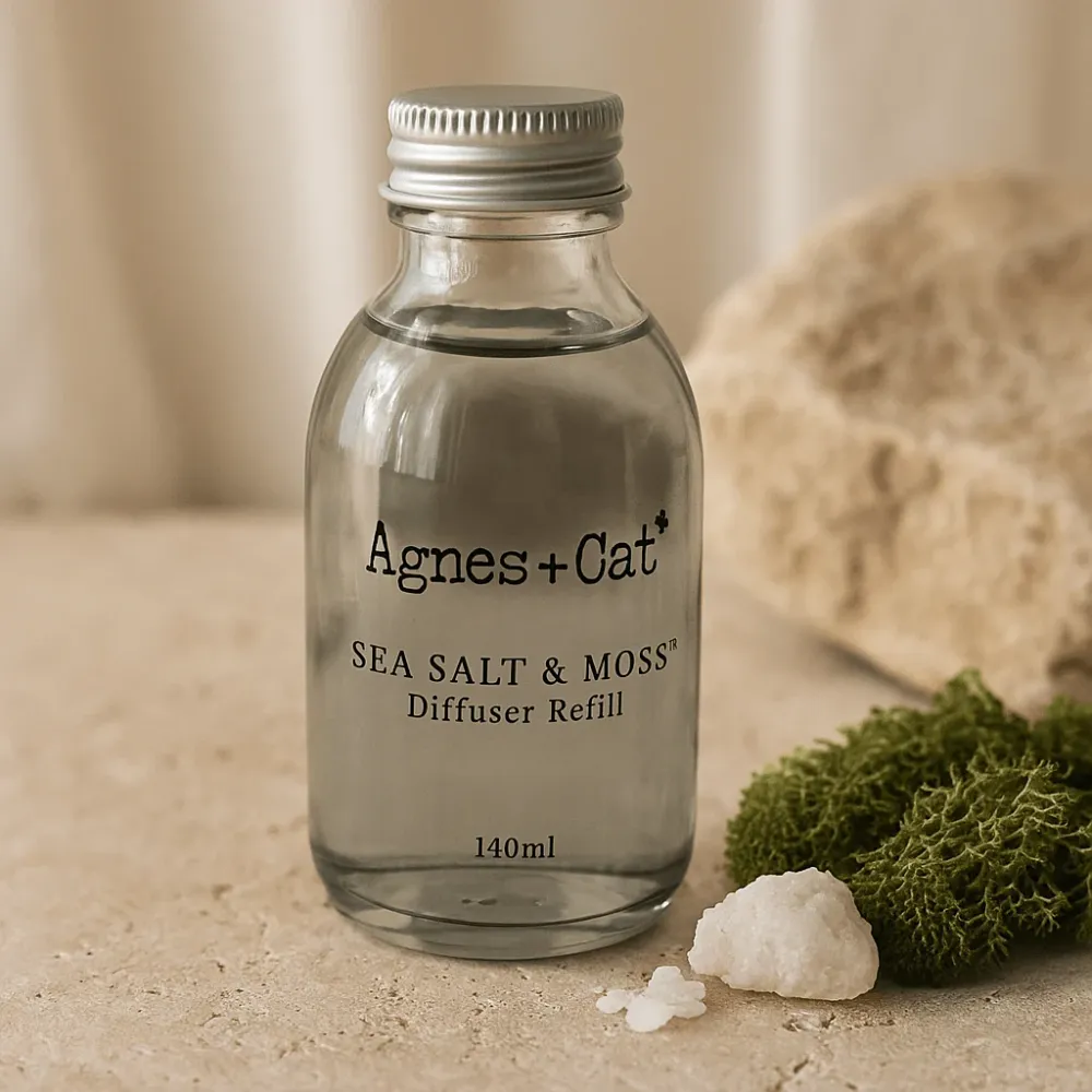 Påfyll til rørduft Sea Salt and Moss 150ml