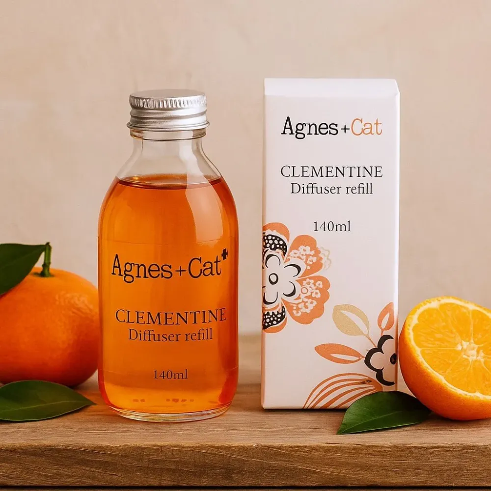 Påfyll til rørduftspreder Clementine Hjemmeduft