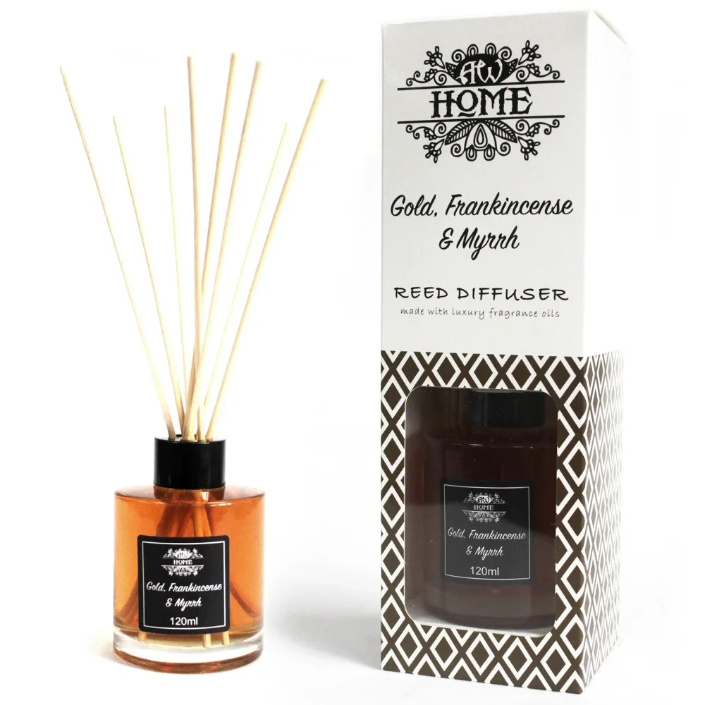 Reddiffuser Gull Røkelse Og Myrra 120ml