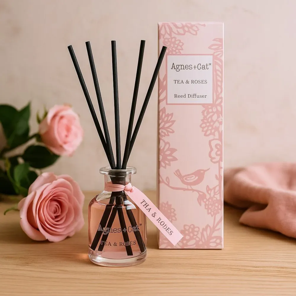 Reddiffuser, te og roser 140ml