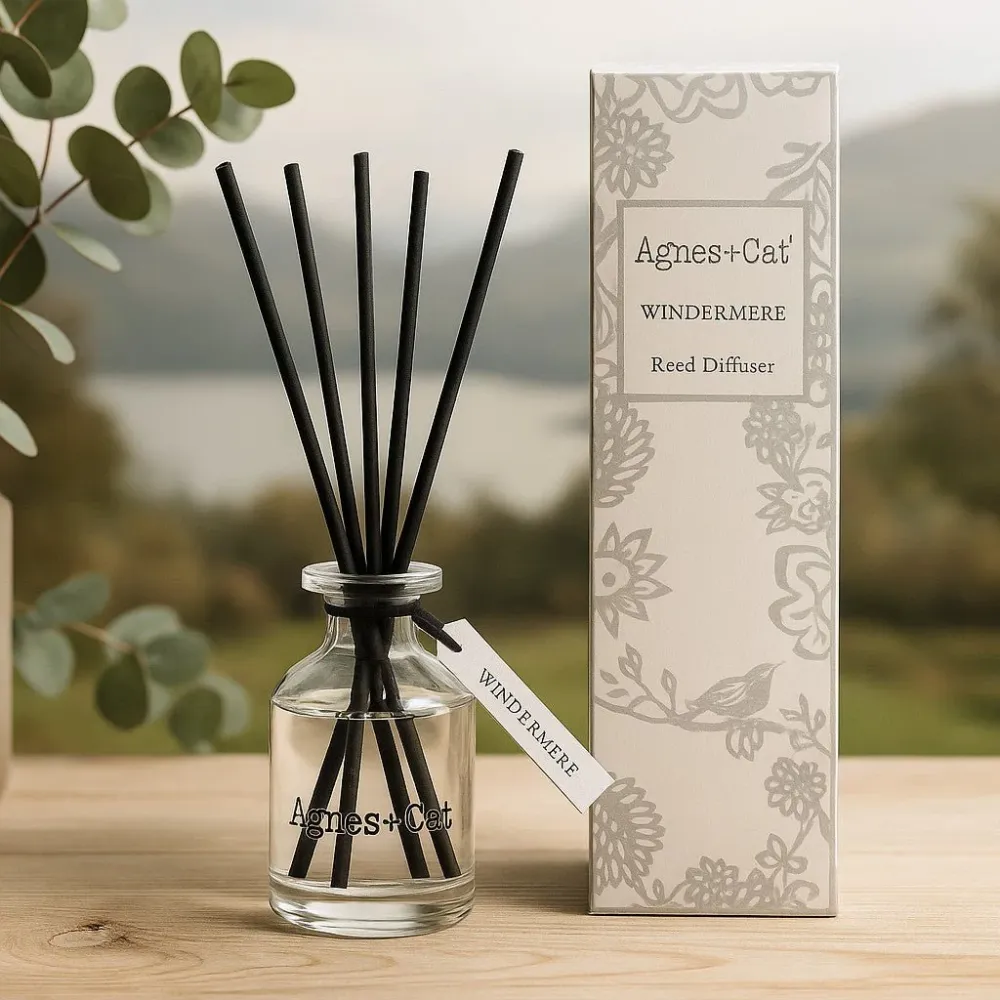Rørdiffuser 140ml Hjemmeduft Windermere