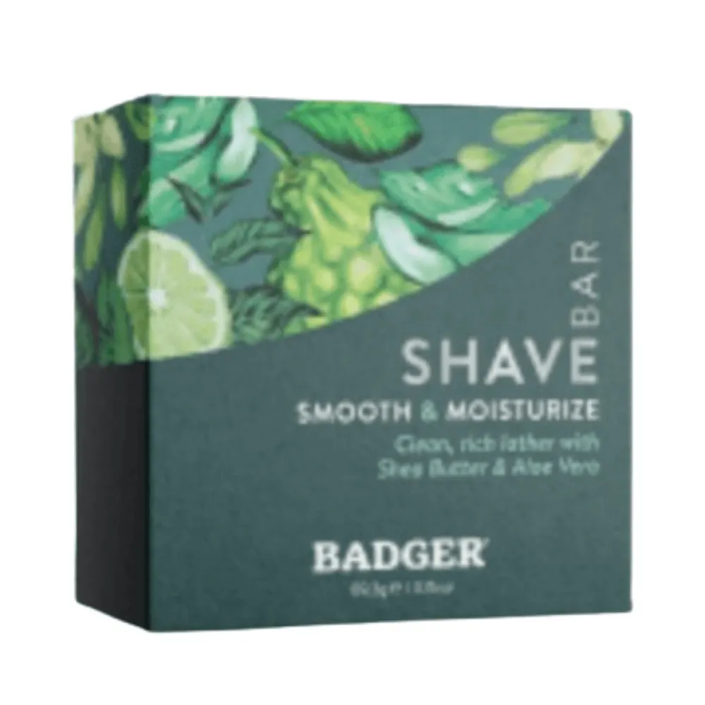 Grevlingbalsamer barbersåpe Badger Balms