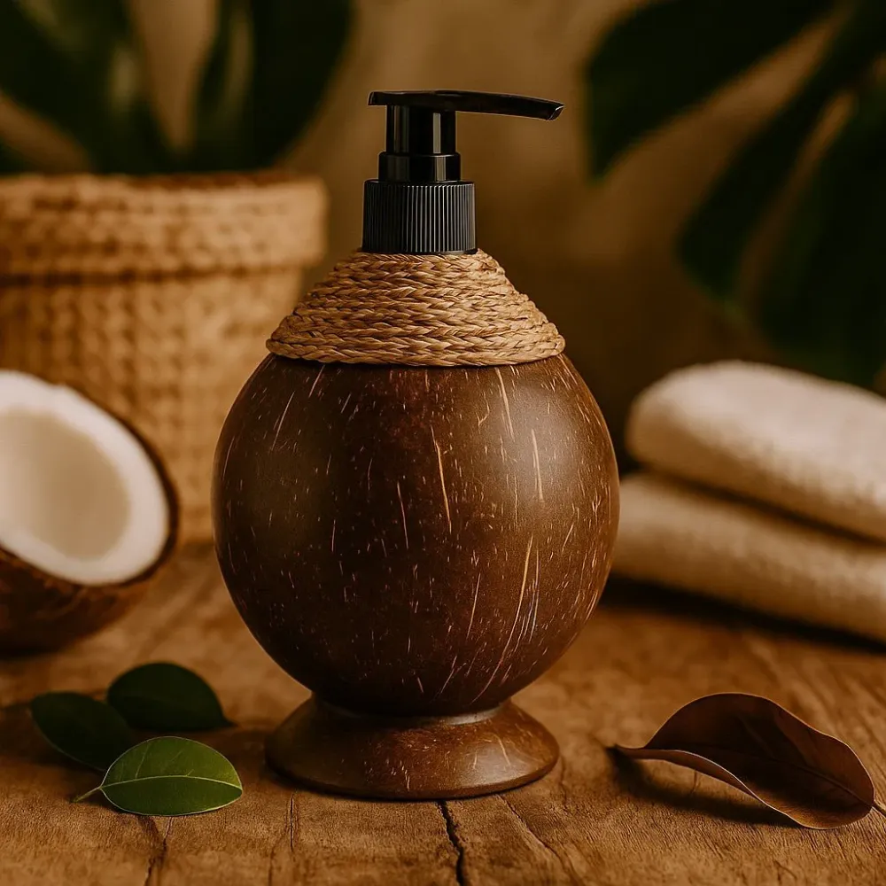 Såpedispenser Naturlig Kokos 300ml