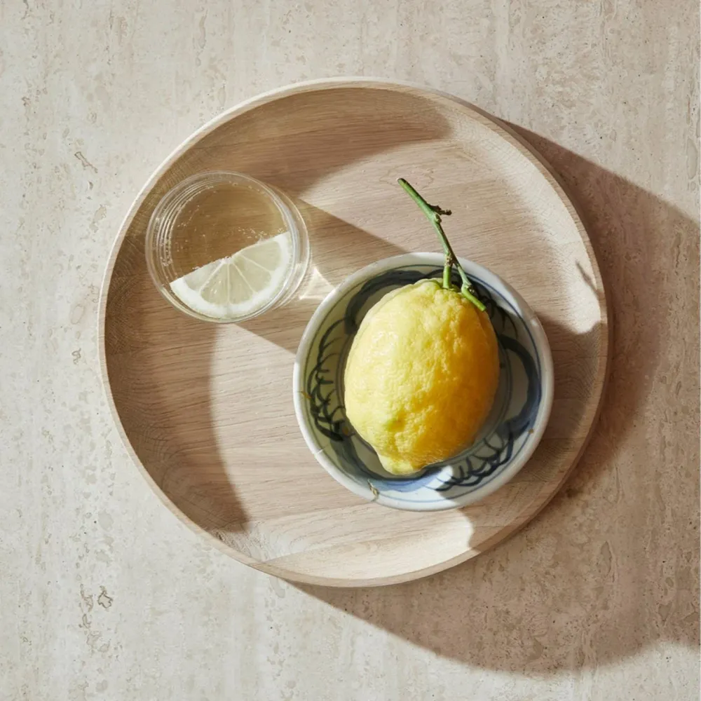 Nordic Tray Ø30cm Eik