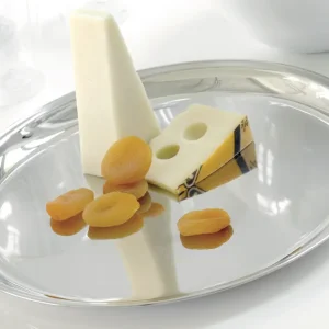 Rundt fat Rustfritt stål - 32 cm.