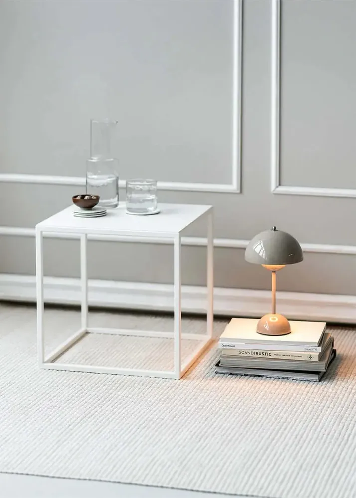 SOLI Sidebord 1 stk - Hvit