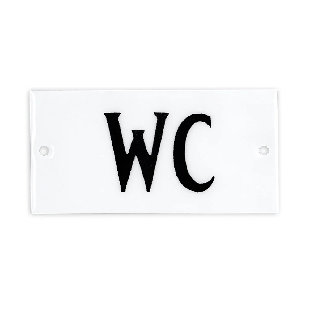 Skilt - WC