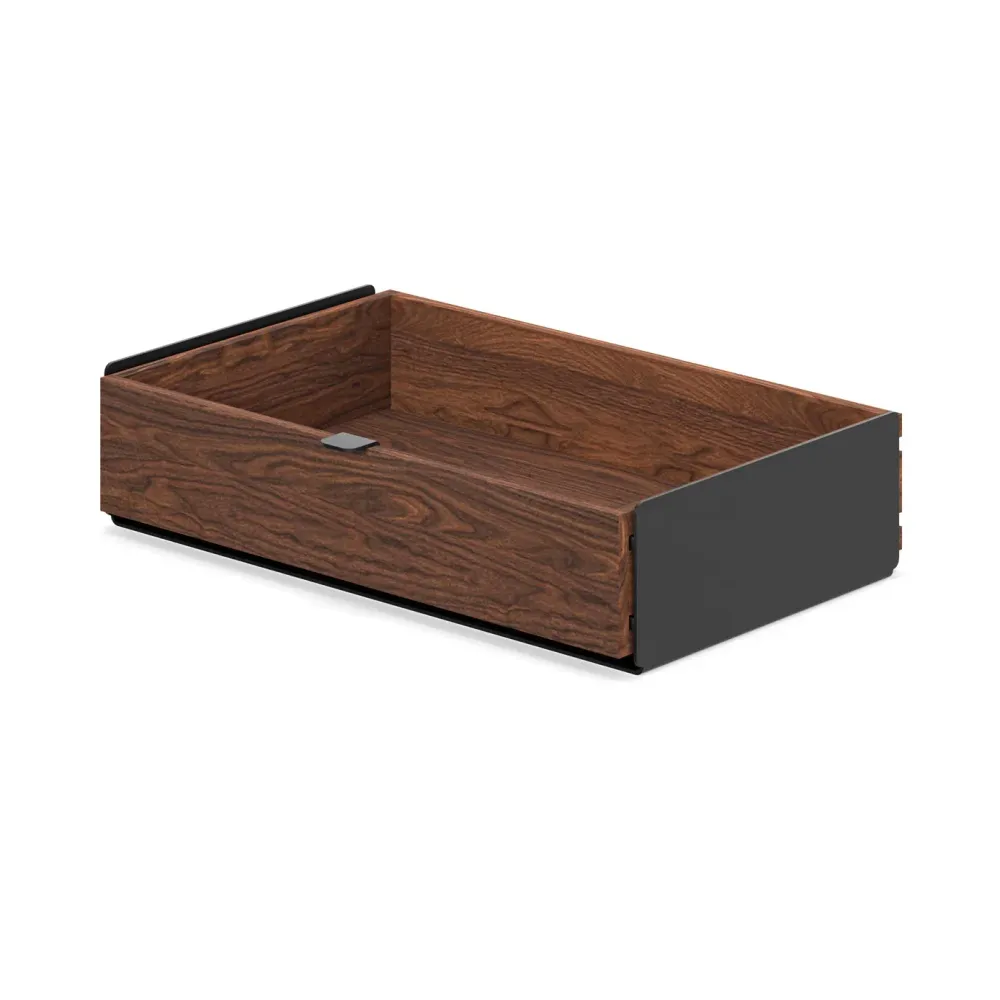 Oakywood Large Modular Single Drawer, Walnut