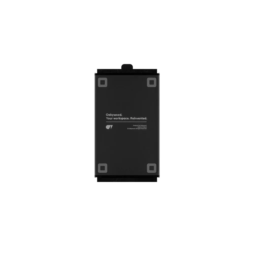 Oakywood Small Modular Dual Drawer, Black