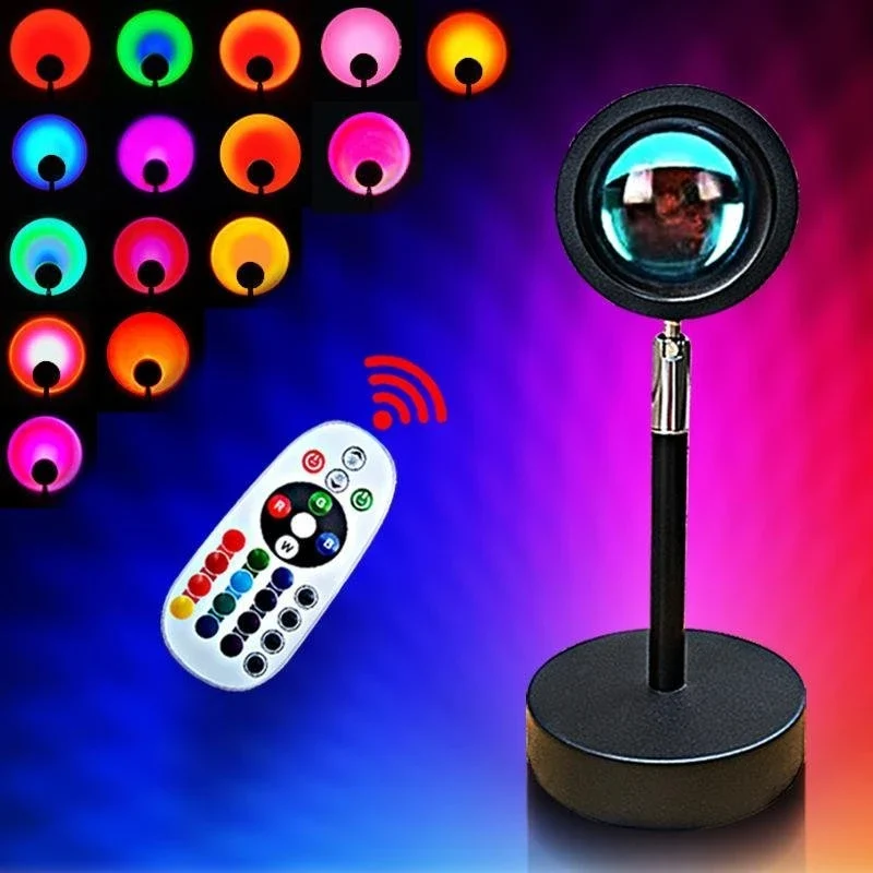 Sunset lamp med app og fjernkontroll