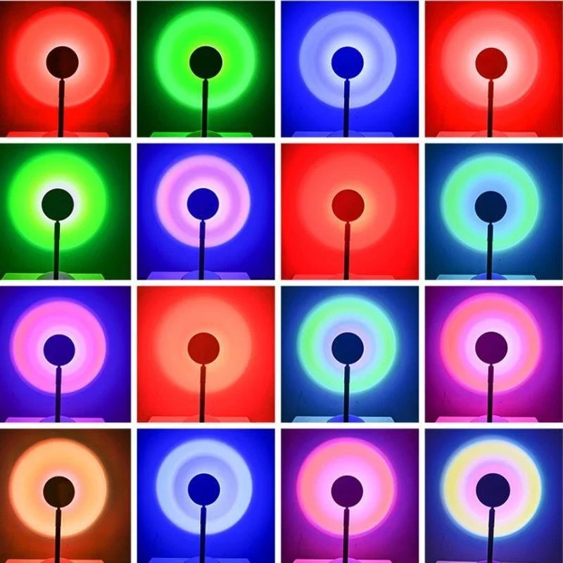Sunset lamp med app og fjernkontroll