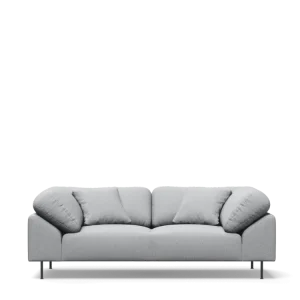 Collar 2-seater - Light grey