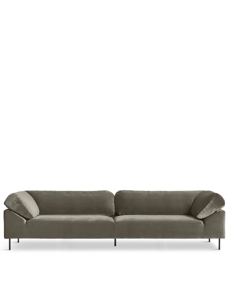 Collar 3-seater - Taupe