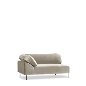 Collar open end right (arm left) - Beige