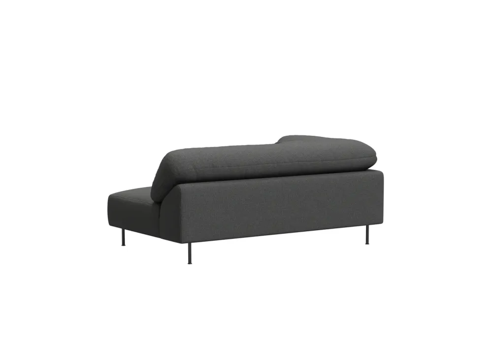 Collar open end right (arm left) - Dark grey
