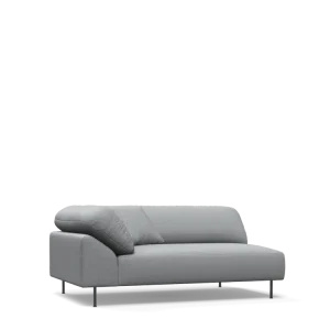 Collar open end right (arm left) - Light grey