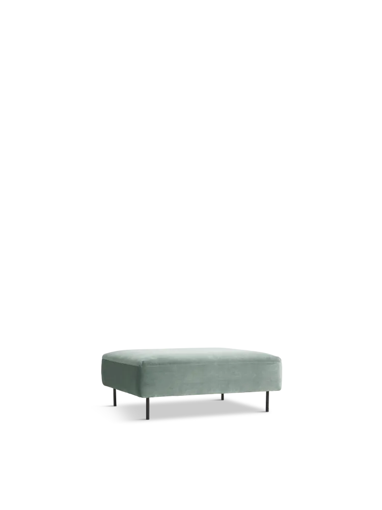 Collar ottoman - Mint