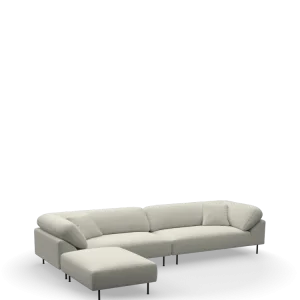 Collar sectional 3 - Off white